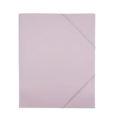 [180510] CARPETA PP RAYLU PAPER A3 CON GOMAS Y SOLAPAS HUMO