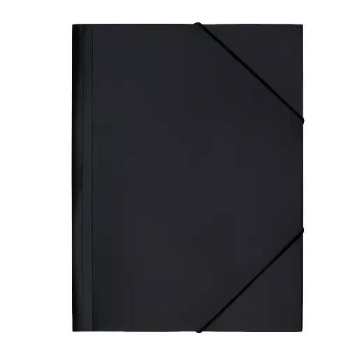 [180510] CARPETA PP RAYLU PAPER A3 CON GOMAS Y SOLAPAS HUMO