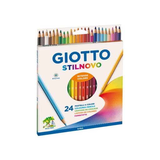 [120425] LÁPICES DE COLORES ESTUCHE 24UDS GIOTTO