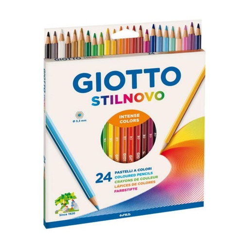 [120425] LÁPICES DE COLORES ESTUCHE 24UDS GIOTTO
