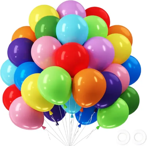 [70052] GLOBOS SURTIDOS PAQUETE 100UDS