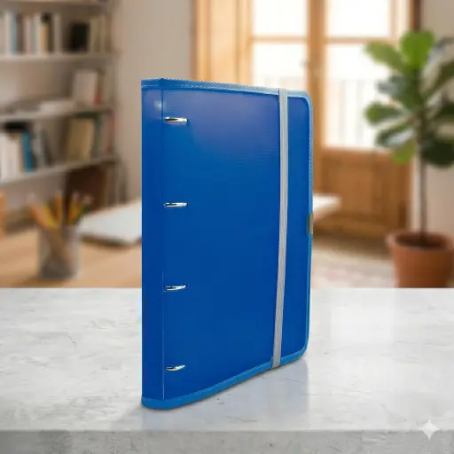 [181109] CARPETA PLUS PP 4A/20 AZUL