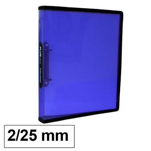 [180884] CARPETA PP PLUS A4 2ANILLAS 25