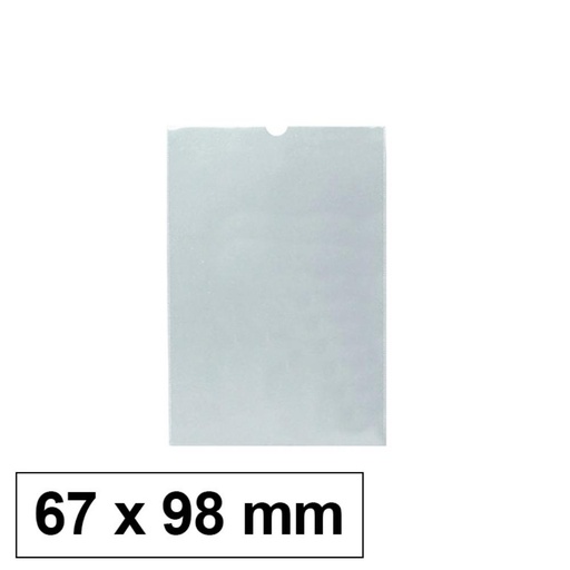 [209799] FUNDA PORTACARNET IBERPLAS PVC 150 MICRAS 65X90MM