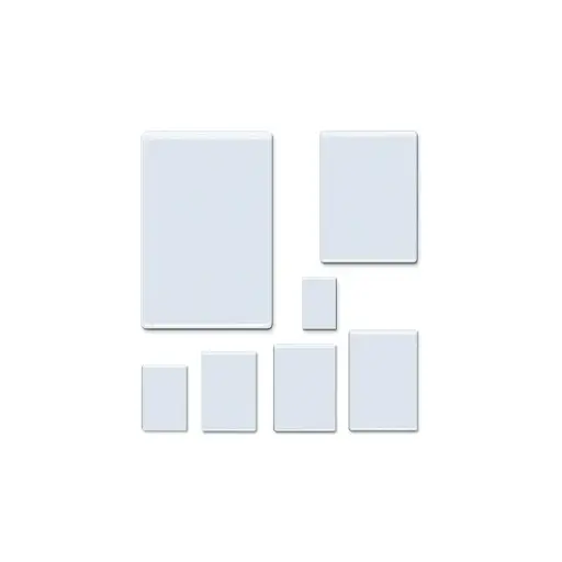 [180283] FUNDA PORTACARNET DNI 56X87MM CON UÑERO PACK 50UDS