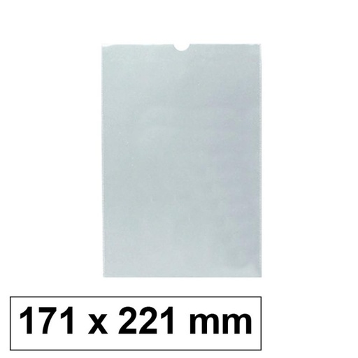 [180287] FUNDA PORTACARNET PVC IBERPLAS 4º 150 MICRAS