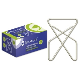 CLIPS DE MARIPOSA BISMARK Nº2 35MM BLÍSTER 50UDS