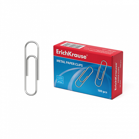 [040166] CLIPS METÁLICOS ERICHKRAUSE 42MM CAJA 100UDS