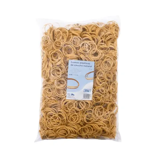 [040213] ANILLOS DE CAUCHO Nº04  RAYLU BOLSA 1 KILO